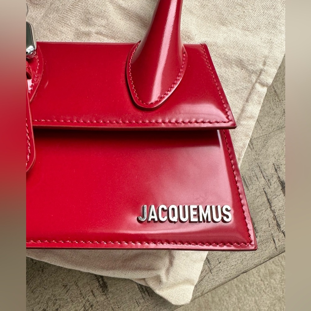 Jacquemus Red Leather Bag - Picture 10 of 16
